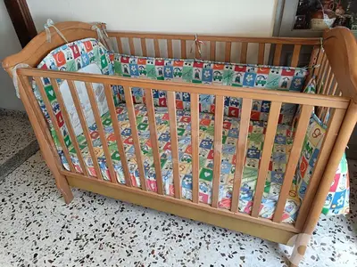 Baby Bed / Crib - New born, Youpala, Table Chair