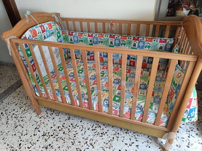 Baby Bed / Crib - New born, Youpala, Table Chair 0