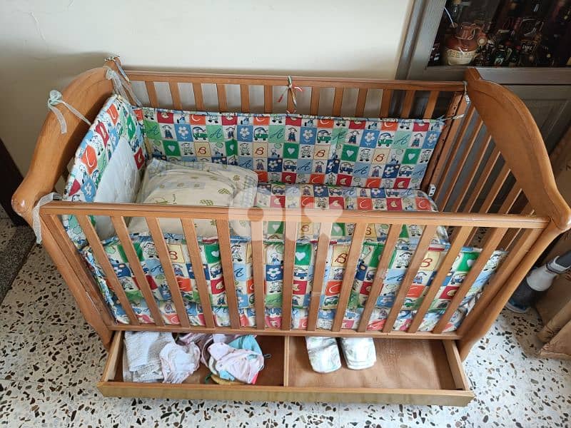 Baby Bed / Crib - New born, Youpala, Table Chair 1