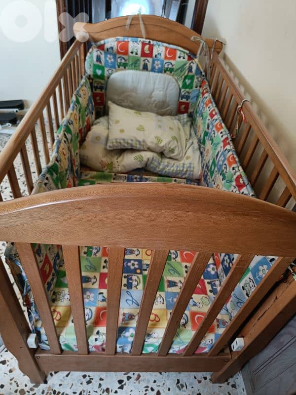 Baby Bed / Crib - New born, Youpala, Table Chair 3
