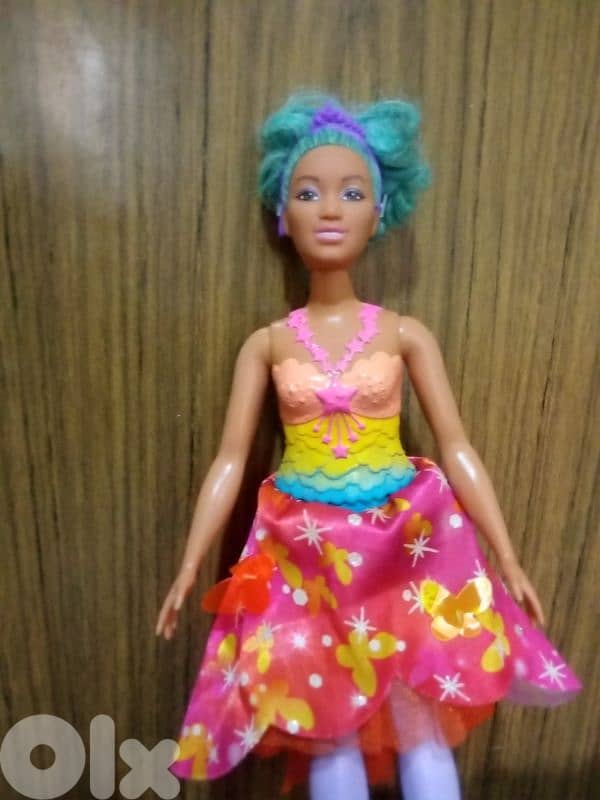 DREAMTOPIA Barbie CURVY RAINBOW FAIRY Still Good Mattel 2017 doll=20$ 1