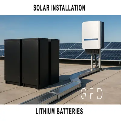 Industrial Lithium Battery Installation for Uninterrupted Solar Energy
