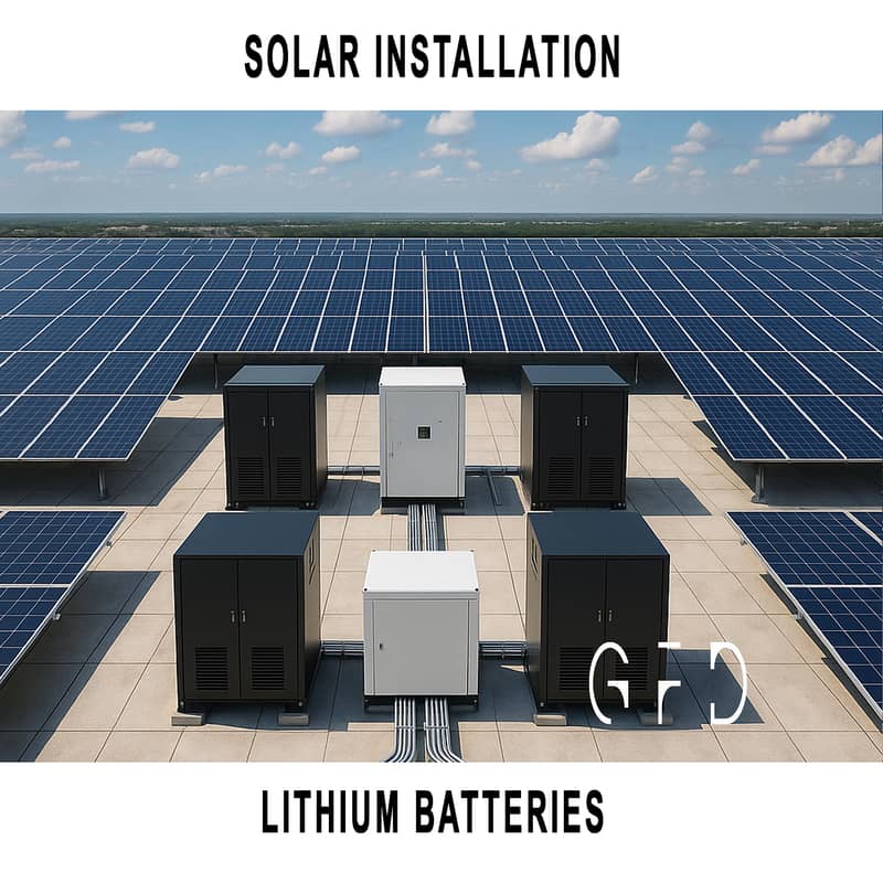 Advanced Solar Systems with Lithium Battery Installation Support 0