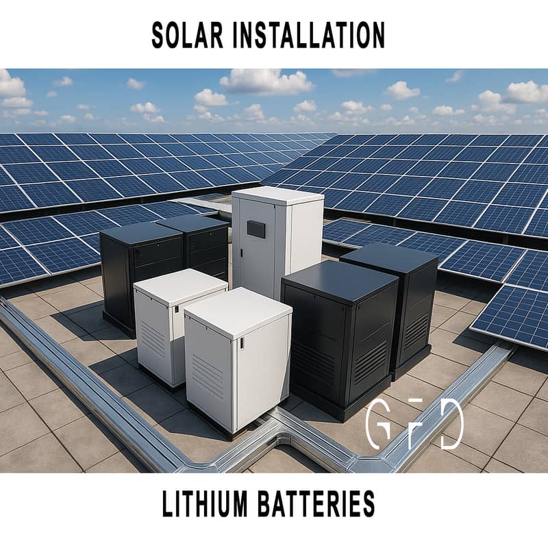 Factory-Ready Lithium Battery Installations with Expert Solar Support 0