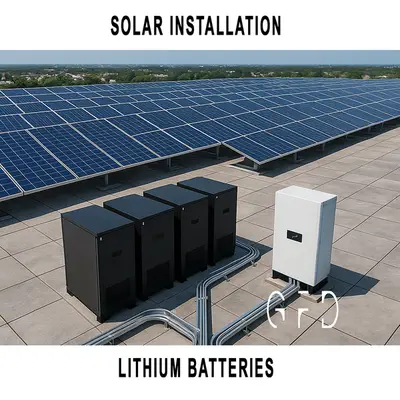 Lithium Battery Installations to Maximize Solar Energy Use