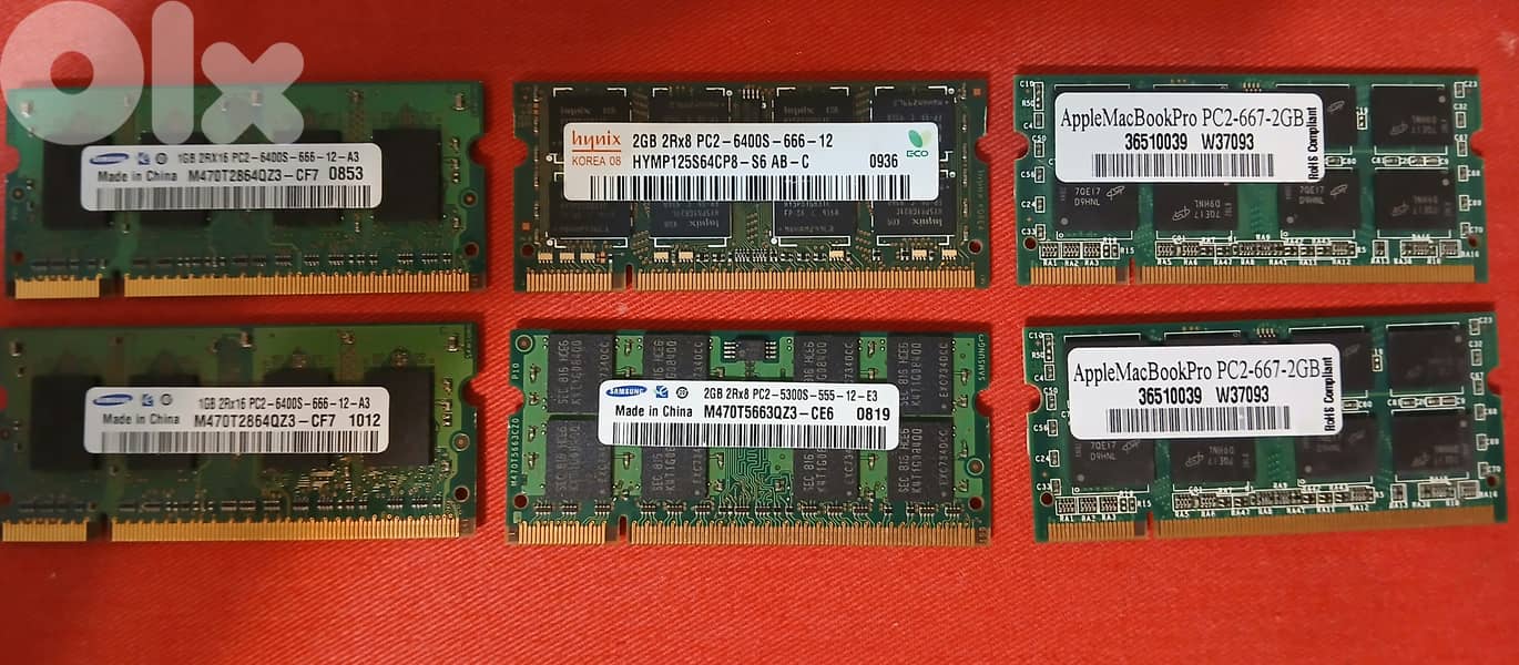 Ram laptop DDR2 0