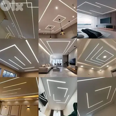 تعهدات وتنفيذ ديكورات جبسم بورد والتشطيب الداخلي