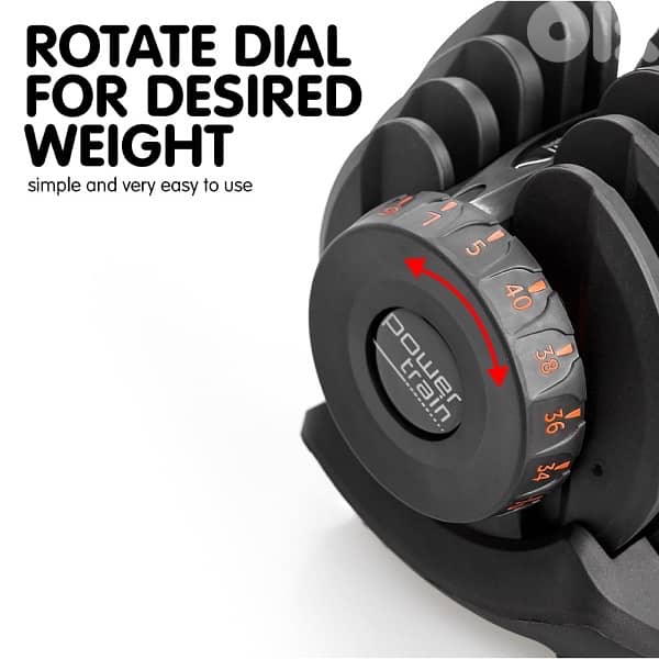 Adjustable dumbbells set 80kg 2