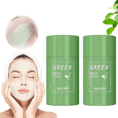 Green tea, Cleansing Solid Mask Natural Meidian