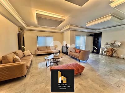 Apartment for sale in Sahel Alma 210m2 Sea View/ساحل علما
