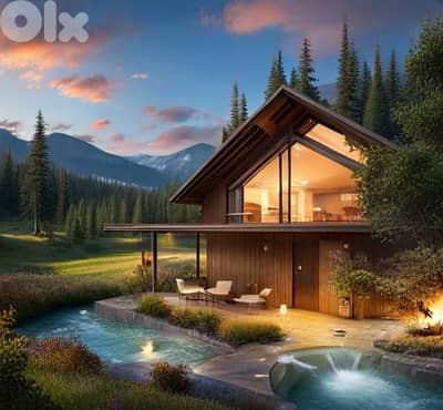 2858m2 Land+moutain view 4 sale in Bet Mery - أرض للبيع في بيت مري