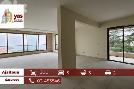 Ajaltoun 300m2 | Duplex | Brand New | Prime Location | Open View | TO
