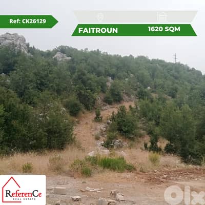 piece of land in Faitroun قطعة أرض في فيطرون