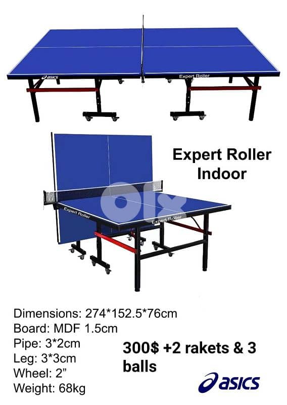 Ping-pong tables 0
