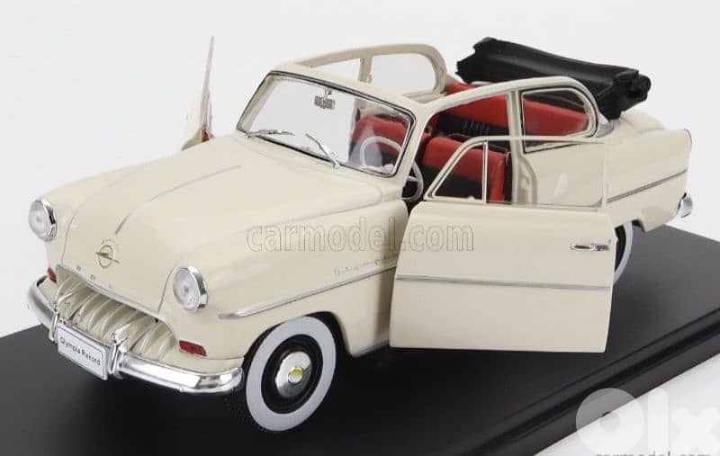 Opel Olympia Rekord 1954 diecast car model 1;24 3