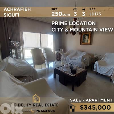 Apartment for sale in Achrafieh JD173 شقة لبيع في الأشرفية