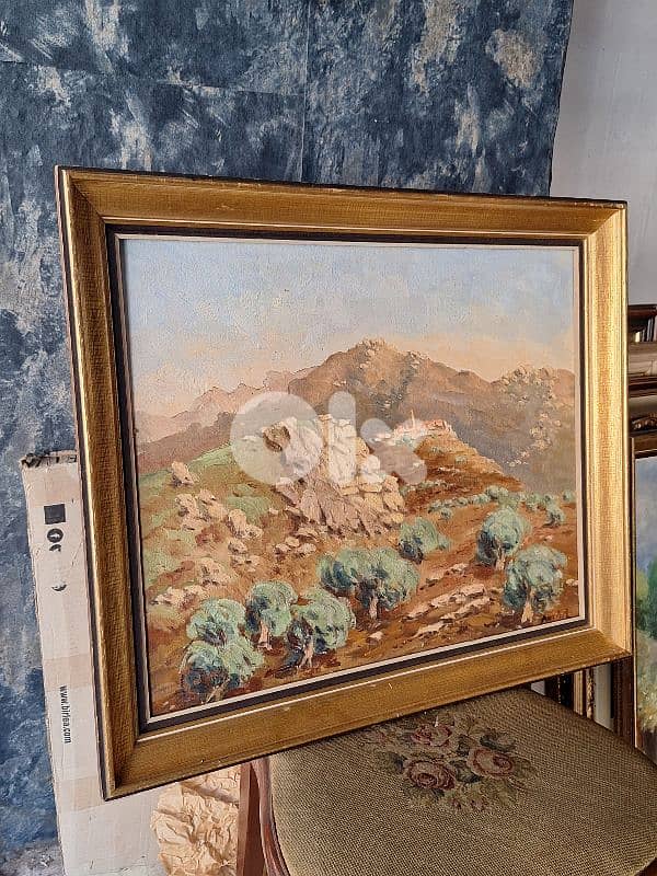 large handpainted painting 0