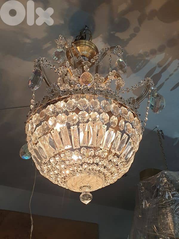 czech crystal chandelier 2