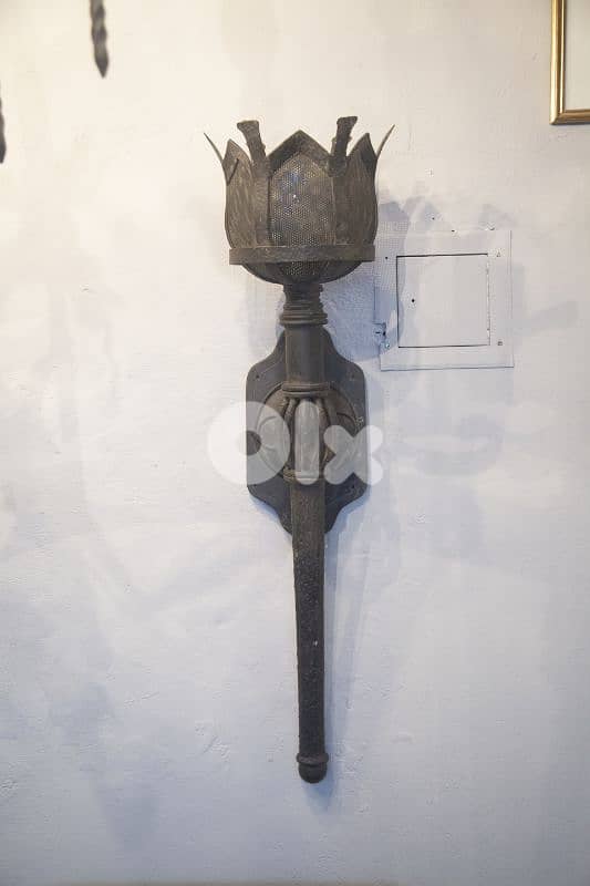 2 large size wall lights 2