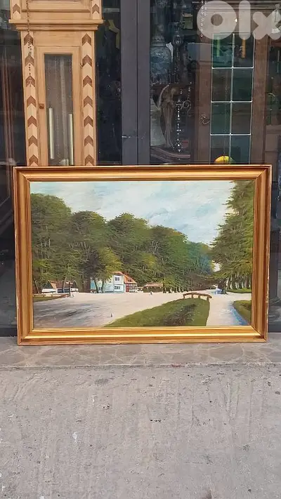 لوحة رسم زيتي اوروبية