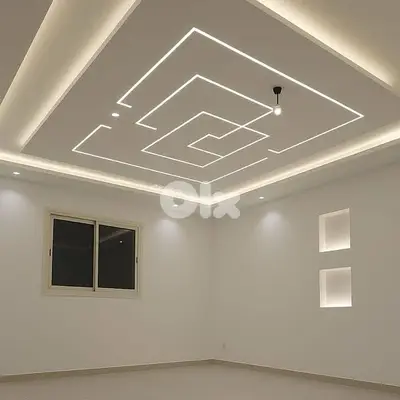 جبسم بورد ديكورات واسقف مستعارة