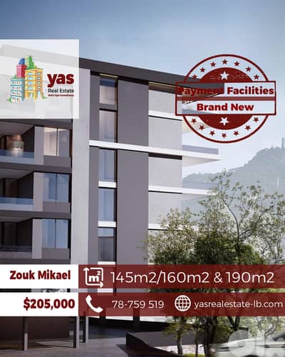 Zouk Mikael 145m2/160m2/190m2 | Brand New | Mountain View | EH