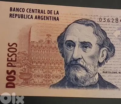 Argentina 2 Pesos 1997 UNC