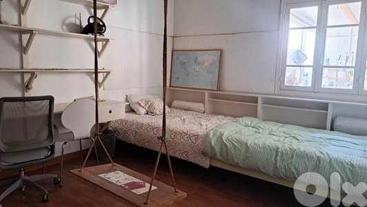 L18642-Spacious & Unique Apartment with Terrace For Sale in Mar Elias,