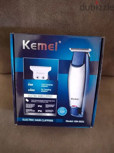 مكنة حلاقة رجالي ماركة KEMEI بعدا جديد السعر 20$