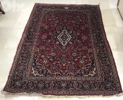 HandknottedPersian Kashan carpet
