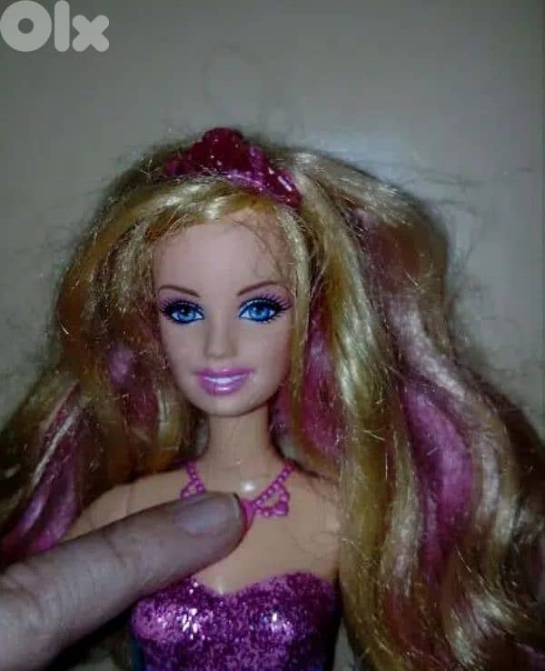 Barbie & The POPSTAR SINGING as new doll by turn her head up 2 in 1 5