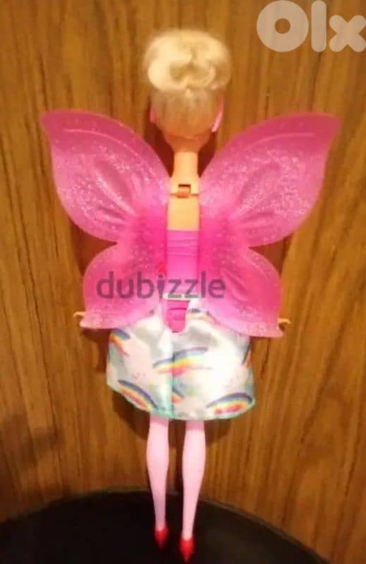 Barbie DREAMTOPIA FLYING WINGS FAIRY Mattel Good doll, no fly wings=22 3