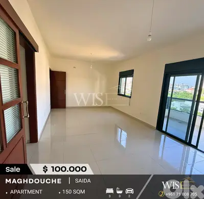 150 SQM Apartment for SALE in Maghdoushe – Saida