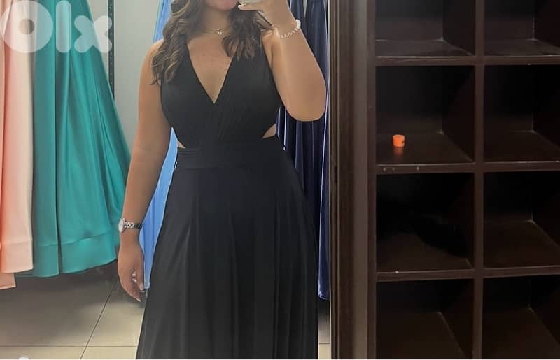 black dress used 1 time and it’s new 0