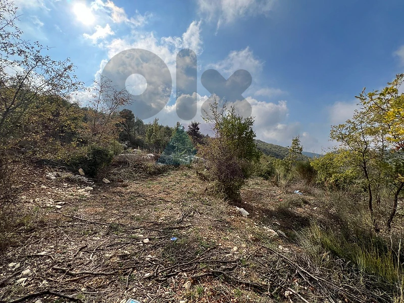 4540m2 Land+mountain view 4sale in Mechmech/Jbeil - أرض للبيع في مشمش