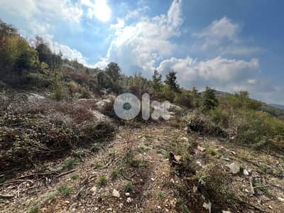 4540m2 Land+mountain view 4sale in Mechmech/Jbeil - أرض للبيع في مشمش