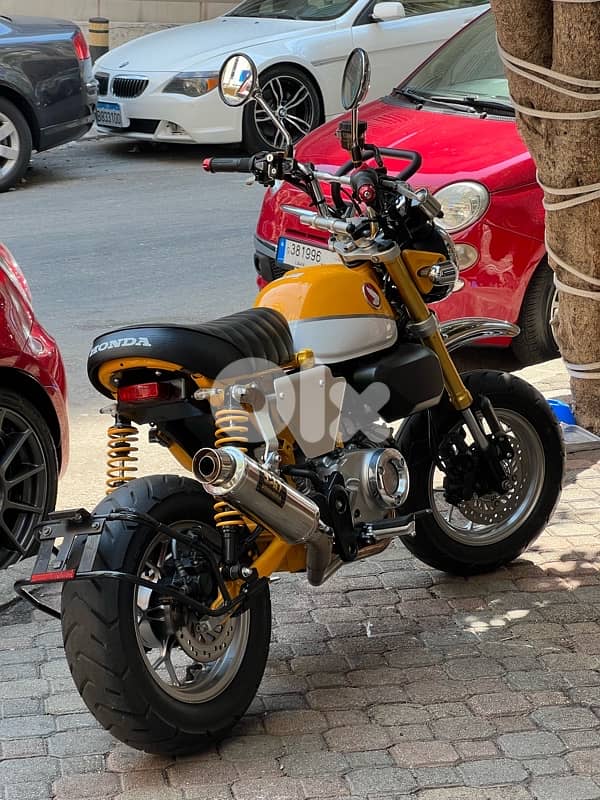 Honda monkey 125 cc all aftermarket sport parts added 0