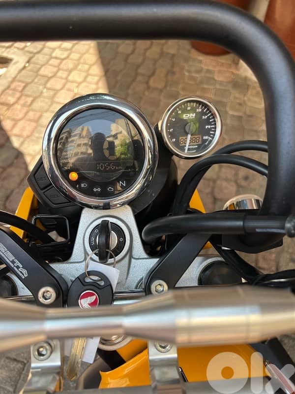 Honda monkey 125 cc all aftermarket sport parts added 7