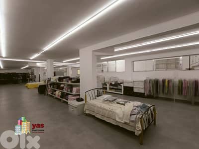 Hazmieh 1000m2 |  Showroom | Wide | Accessible | Prime Location |AA/BA