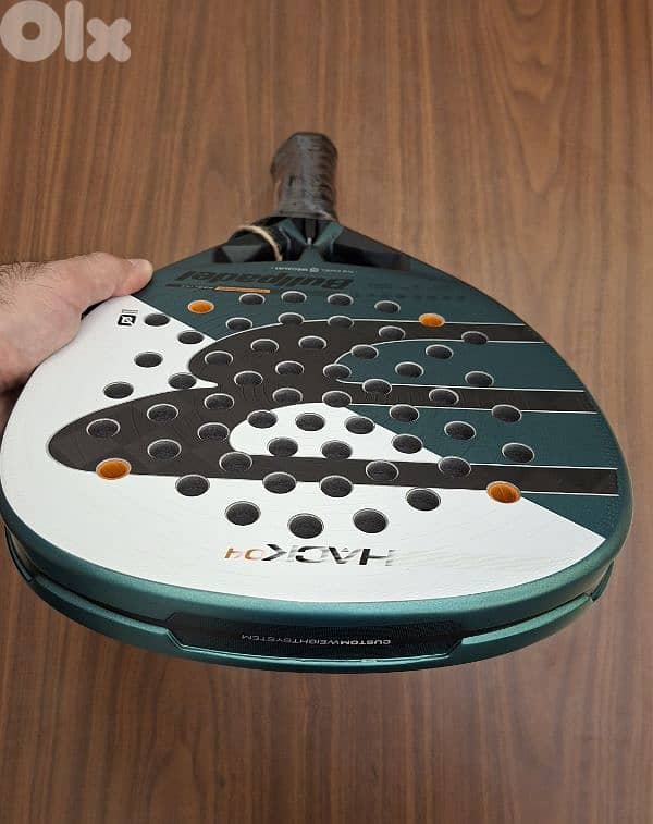 Bullpadel Hack 04 model 2025 18K price 220$ 3