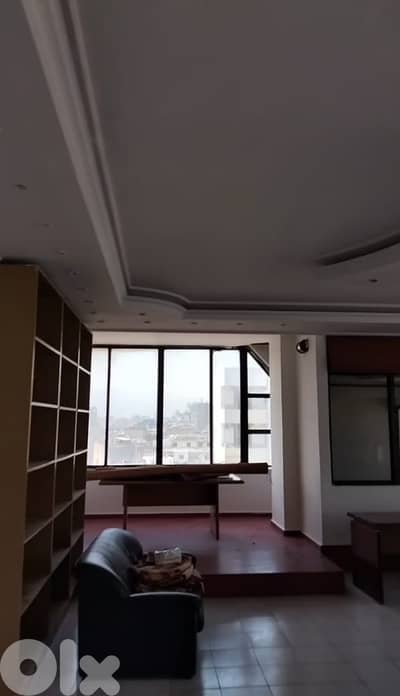 مكتب للايجار فرن الشباك Decorated office for rent in Furn el Chebbak