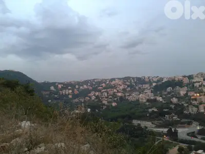 1000m2 land+mountain view 4sale in Jouret El balloutارض في جورة البلوط