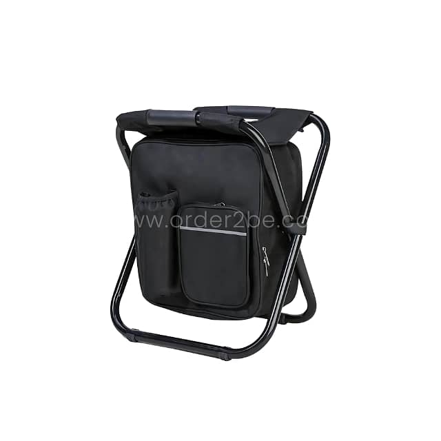 Portable Backpack Chair – Fold-Out Seat & Cooler for Camping (150 kg) 12