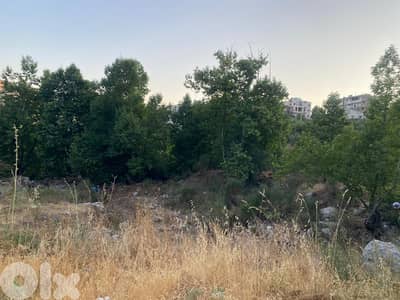 1155m2 land+mountain view 4sale in Hrajel - أرض للبيع في حراجل