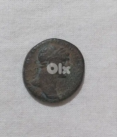 Ancient Roman Coin Bronze Emperor Trajan 98 AD