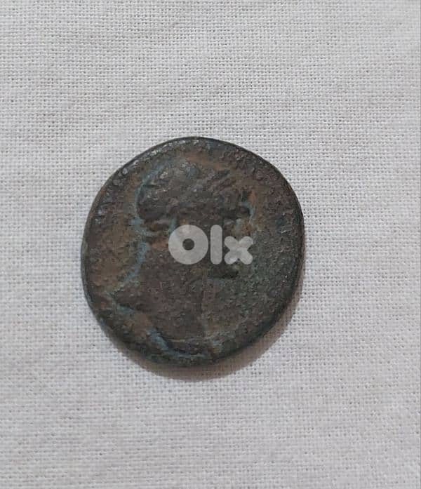 Ancient Roman Coin Bronze Emperor Trajan 98 AD 0