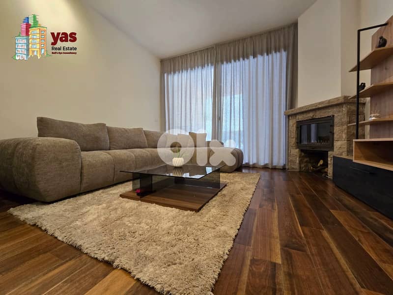 Faqra 200m2 | Furnished Duplex Chalet | Modern | Pool Access | DA | 1