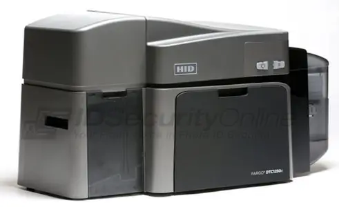 id card printer color Hid Fargo 1250e FD