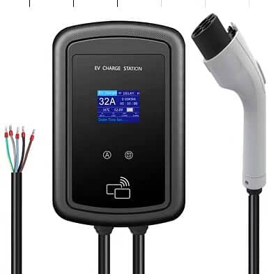 EV Chargers, Wi-Fi, Portable , GBT/Type 2 gun, ECC plug (7-60KW) 5