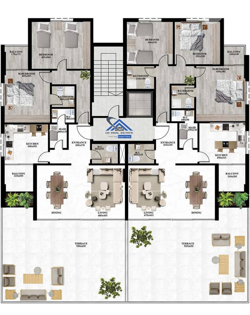 DELUXE APARTEMENT FOR SSALE IN CHIAH 0
